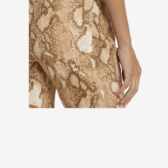 NWT Lauren Ralph Laure Women’s Snakeprint High-Rise Skinny Ankle Jeans Sz 8 - Picture 11 of 12